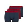 Boxershorts TOM TAILOR "Buffer", Herren, Gr. 8 (XXL), 455 rot, mittel allover, Single Jersey, Obermaterial: 95% Baumwolle, 5% Elasthan, gemustert, unifarben, eng, Unterhosen, mit Logobund