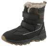 Winterstiefel BISGAARD "bisgaard eddie tex", Kinder, Gr. 35, schwarz, Textil, Leder, sportlich, Schuhe, Snowboots, Klettstiefel, Outdoor Schuh mit TEX-Membrane