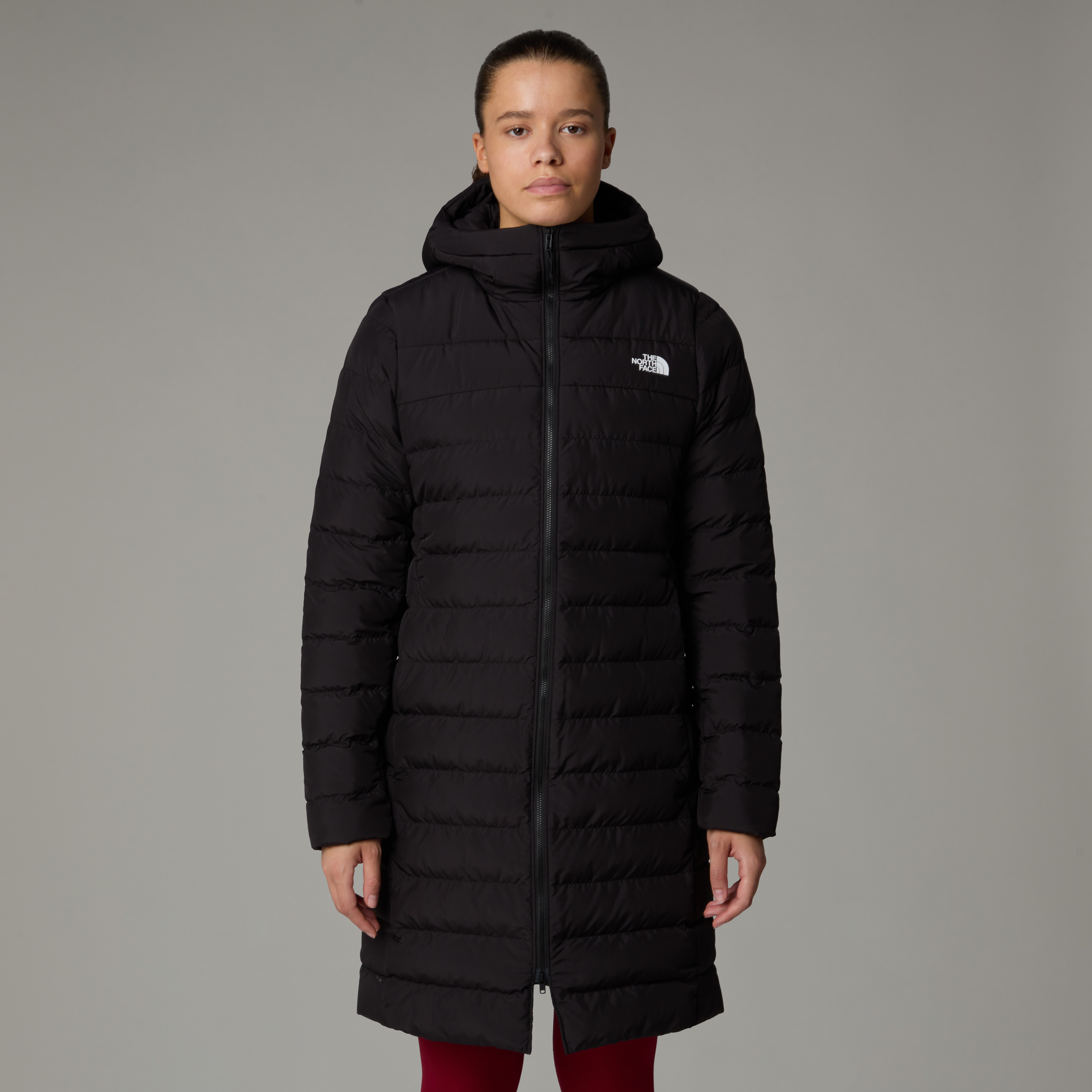 Steppmantel THE NORTH FACE "W ACONCAGUA PARKA", Damen, Gr. XS, schwarz (tnf schwarz), Steppware, Obermaterial: 100% Polyester. Wattierung: 50% Daunen, 50% Polyester, unifarben, Mäntel Steppmantel, mit Daunenfüllung, mit gefütterter Kapuze und...