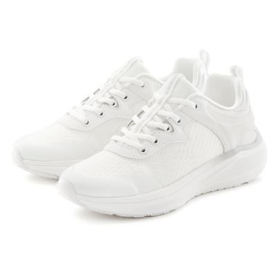 Sneaker LASCANA, Damen, Gr. 35, weiß, Obermaterial: 70% Textilmaterial, 30% Lederimitat. Futter: 100% Textilmaterial. De