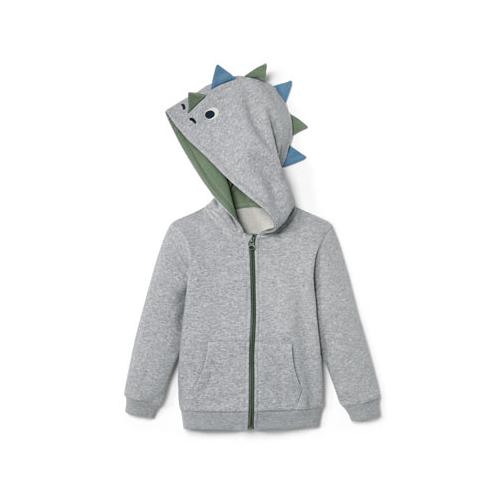 Kinder-Sweatjacke mit Dino-Applikation