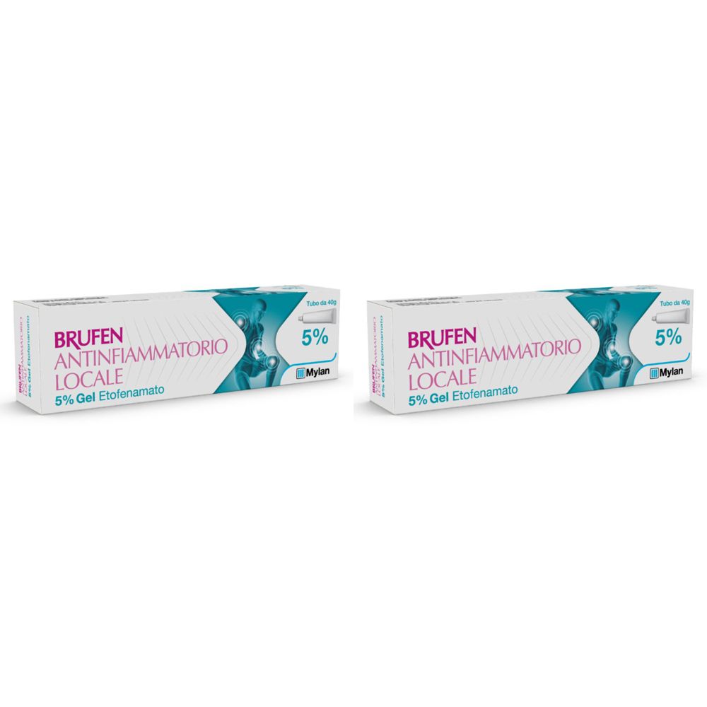 Brufen Antinfiammatorio Locale 5% Gel 2x40 g