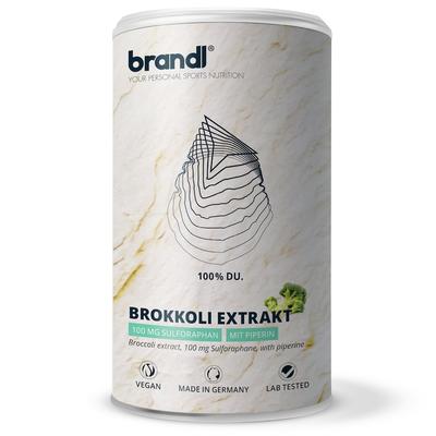 Brandl Nutrition - Sulforaphan aus Brokkolisprossen Extrakt mit Piperin Vitamine 240 ct