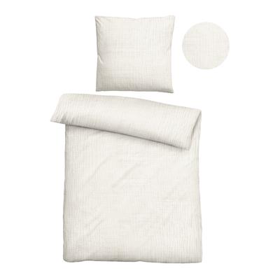 Bettwäsche BIBERNA "Thea", beige (natur), B/L: 135cm x 200cm, , Musselin, B/L: 80cm x 80cm, Musselin, Obermaterial: 100% Baumwolle, Bettwäsche, feines, weiches + leichtes Gewebe aus 100% Baumwolle,Sommer Image