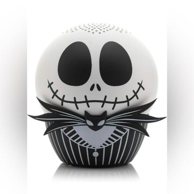 Disney Portable Audio & Video | Disney The Nightmare Before Christmas Bitty Boomers Mini Bluetooth Speaker Nwt | Color: Black/Gray | Size: Os