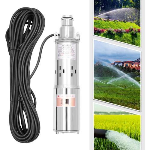 12V 180W Wasserpumpe Tiefbrunnenpumpe Brunnenpumpe Tauchpumpe Bis 20m Pumpe