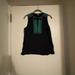 J. Crew Tops | Jcrew Embroidered Tank (5/$25) | Color: Blue/Green | Size: 4