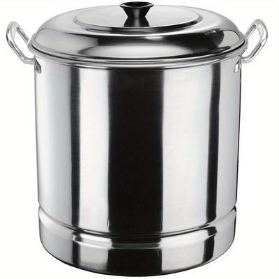 TEMU Aluminum 32 Quart Steamer Pot With Steamer Tray And Lid