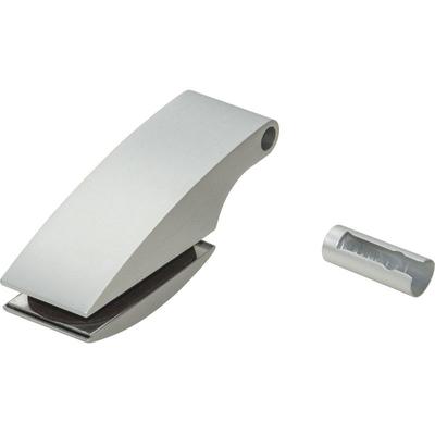 Dorma Türband Flügelteil Studio Arcos Glas 8 mm, Alu silber eloxiert (24.230) Glastürbeschlag Image