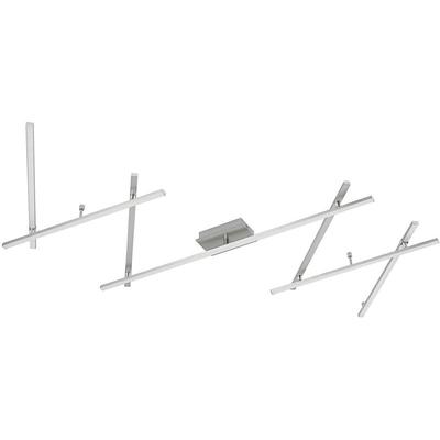 LED Deckenleuchte "Kerem" aus Metall dimmbar für Wohnzimmer & Esszimmer von Lindby Image