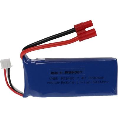 vhbw Akku kompatibel mit 3,5 mm Bananenstecker für Modellbau z.B. Racing Car, Helikopter, Flugzeug Image