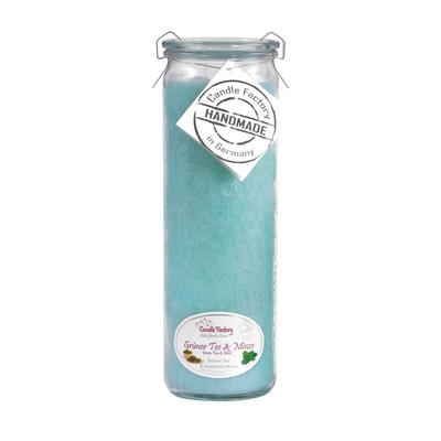 Candle Factory - Big Jumbo Grüner Tee & Minze Duftkerze Dekokerze 306-095 Image