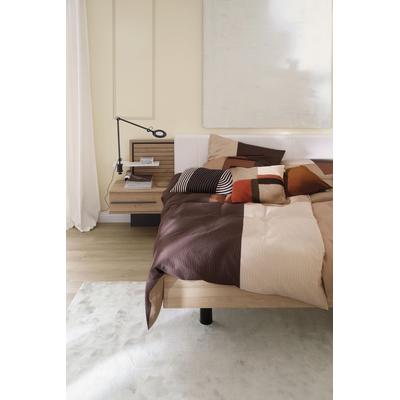 Bettwäsche "Art", rot (burgundy), B/L: 135cm x 200cm, , Satin, B/L: 80cm x 80cm, Satin, Obermaterial: 100% Baumwolle, SCHÖNER WOHNEN-KOLLEKTION, Bettwäsche, aus beständigerer Baumwolle Image