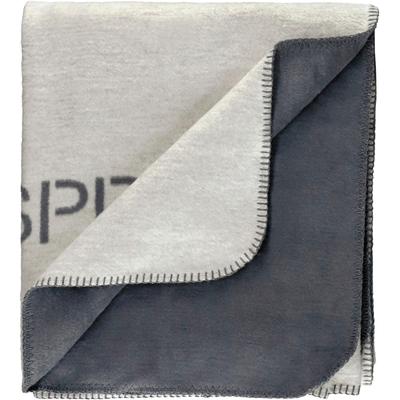 Plaid ESPRIT "Fun", grau, B:150cm L:200cm, Obermaterial: 100% Polyester, Wohndecken, Doubleface Decke