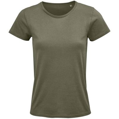 SOLS - "Crusader" T-Shirt für Damen (Khaki) Image