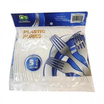 Dowin 016072 - 51PC Plastic Forks (1607) Household tools