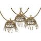Lumisky - Guirlande solaire mini hawai light hybrid Beige Corde 6m