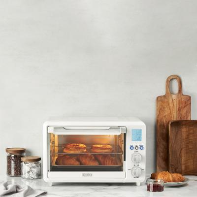 HADEN 25 Liter Toaster Oven with Air Fry, Bake, Broil, Toast Functions