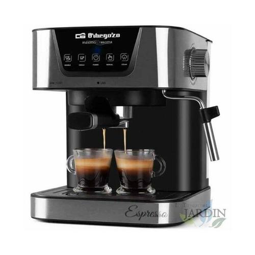 Kaffeevollautomat Orbegozo 1050 w für Espresso und Cappuccino, mit dem Sie sowohl gemahlenen Kaffee