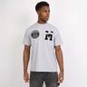 Mercier Mens Academy T-Shirt in Grey Cotton - Size Large | Mercier Sale | Discount Designer Brands