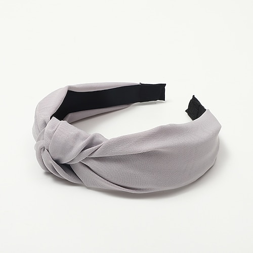 Stirnbänder für Damen, geknotetes Stirnband für Damen, rutschfeste Damen-Stirnbänder, modische, süße Haarbänder für Damenhaar, breite Stirnbänder, rutschfeste Haar-Accessoires für Damen Image
