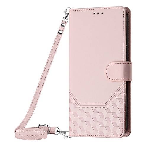 Handy Hülle Handyhüllen Für iPhone 17 Pro Max 17 Air 16 15 14 Pro Max Plus 13 12 11 Pro Max Mini Brieftaschenhülle Magnetisch mit Trageriemen Mit Handgelenkschlaufe Retro TPU PU-Leder Image