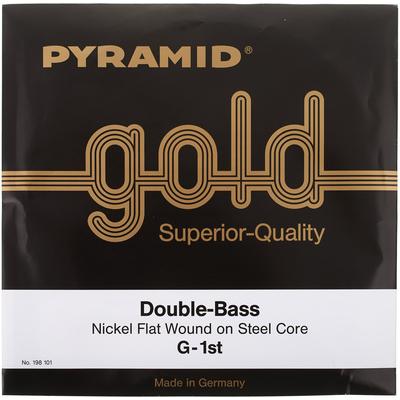 Pyramid Gold Kontrabass Stahlsaiten