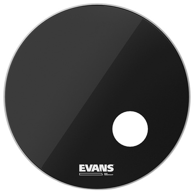 Evans 20" EQ3 Resonant Bass Drum Fell schwarz
