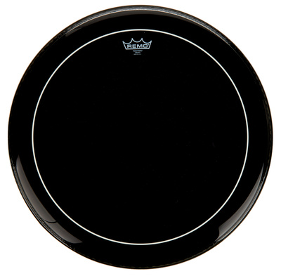 Remo 22" Pinstripe Ebony Bass Drum