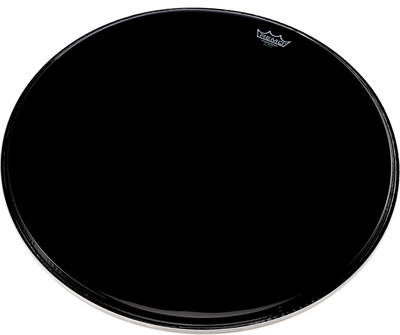 Remo 24" Powerstroke 3 Ebony Bass
