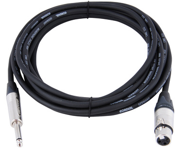Cordial CTM 5 FP Mikrofonkabel schwarz