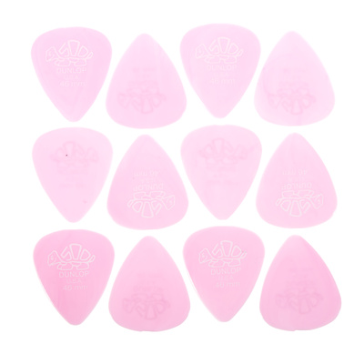 Dunlop Delrin 500 Pick Lt.Pink Set