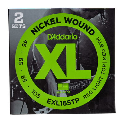 Daddario EXL165TP Saiten für E-Bass Paar