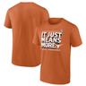 Herren Texas Orange Texas Longhorns SEC It Just Means More Fanatics T-Shirt