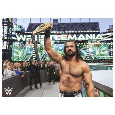 Drew McIntyre WrestleMania-Gewinnposter – ungerahmt A2 Image