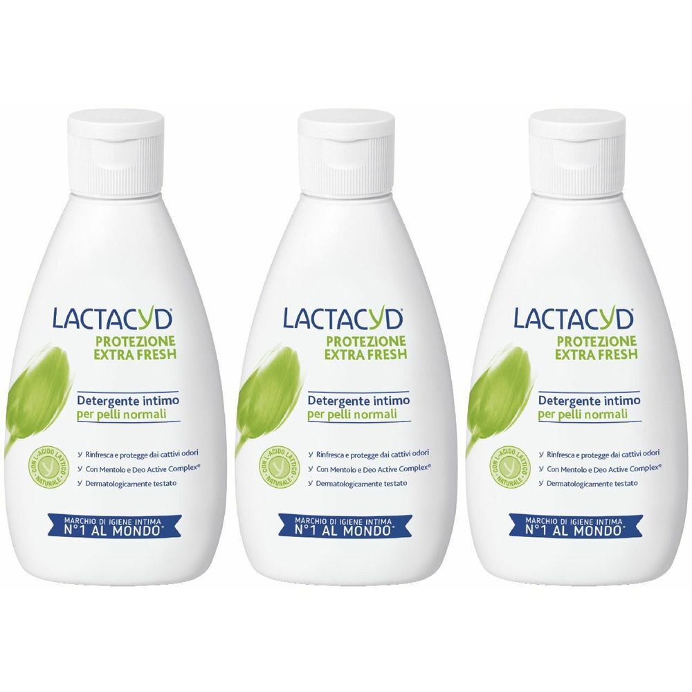 Lactacyd Protezione Extra Fresh 3x300 ml Detergente