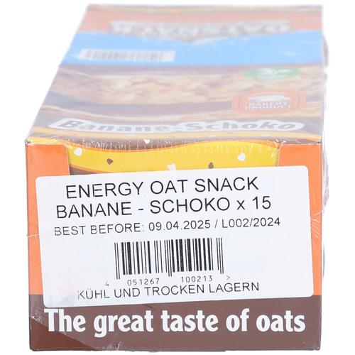 Oat Snack Riegel - Banane Schoko 65 g 15 Stk. 15x65