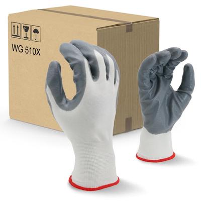 TEMU Extreme Grip Lightweight Nitrile Coated Construction & Mechanics Safety Work Gloves