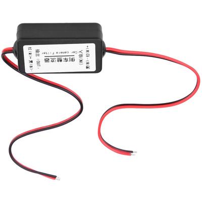 12V dc Auto Rückfahrkamera Leistungsrelais Kondensator Filter Gleichrichter Image