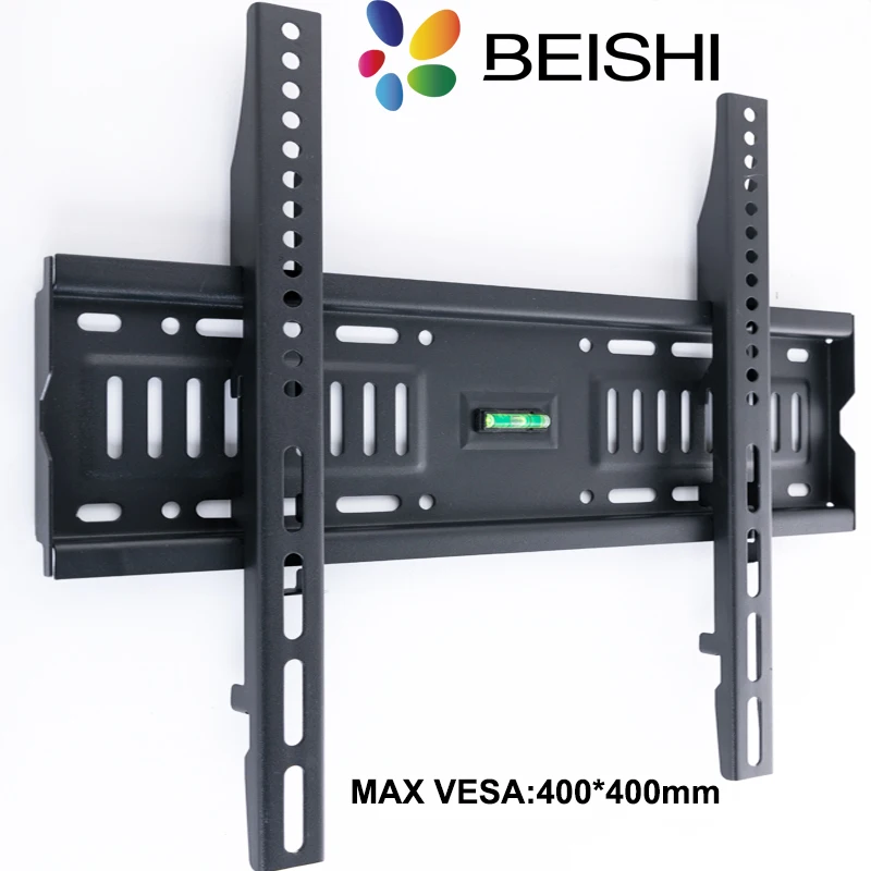 BESHI LED-LCD-TV-Wandhalterung, neigbar, verstellbar, verstärkt TV-Unterstützung für 26–60 Zoll Tragkraft bis zu 50 kg, VESA 400 mm x 400 mm