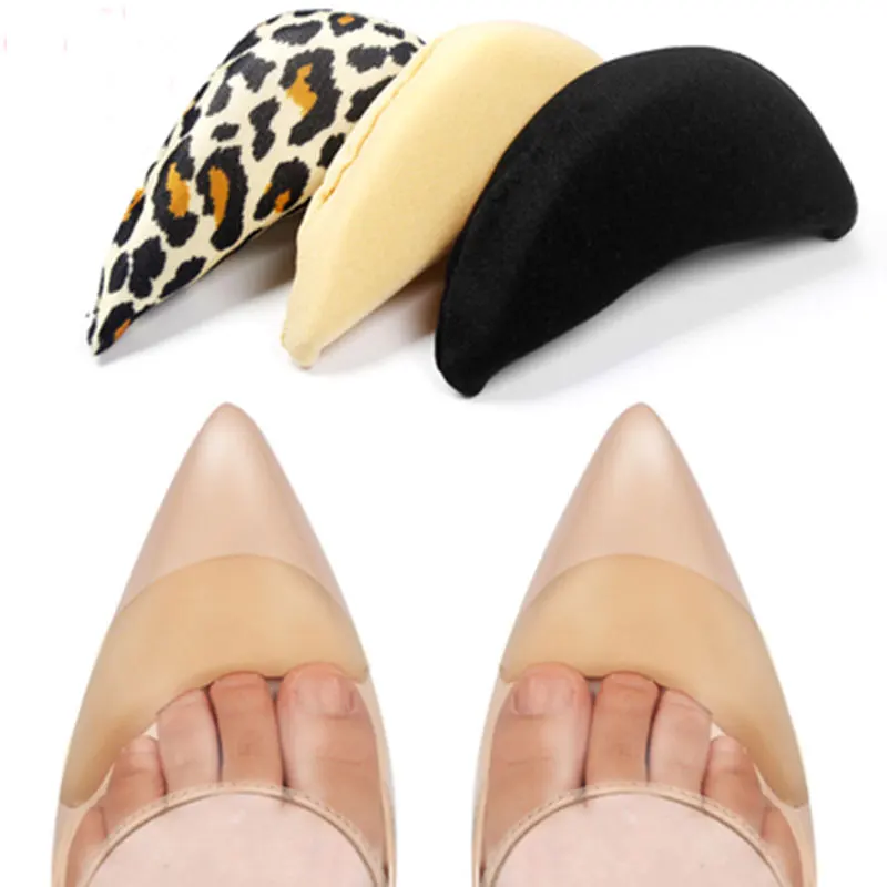 Anti-Schmerz-Kissen Fuß Vorfuß Einlegesohle halbe Meter Schuhe Pad Top Plug spitze runde Schuhe in sätze Einlegesohlen Zehen Schuhe Zubehör Image