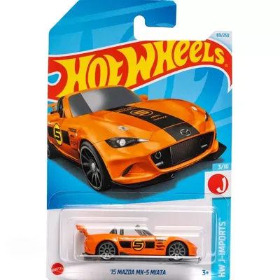 2024 H Original Hot Wheels Auto 15 Mazda MX-5 Miata Spielzeug für Jungen 1/64 Diecast Legierung Voiture Modell Juguete J-importe Geburtstag Geschenk