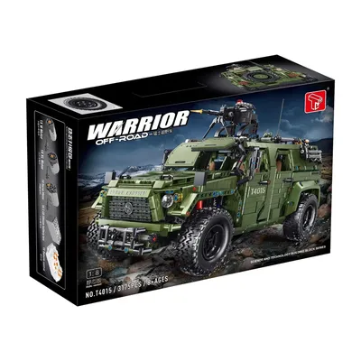 Auf Lager t4015 3175 stücke militärische Geländewagen Bausteine Moc technische Fernbedienung LKW Ziegel Spielzeug für Jungen Geschenk Image