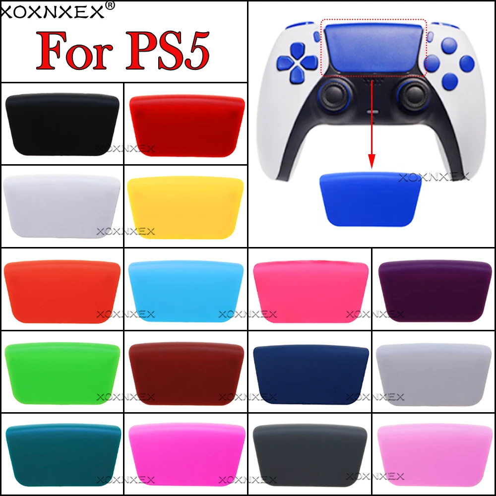 1 Stücke Farbe Kunststoff Ersatz Touchpad Soft Touch Custom Teil Touch Pad für Sony DualSense 5 PS5 Controller Image