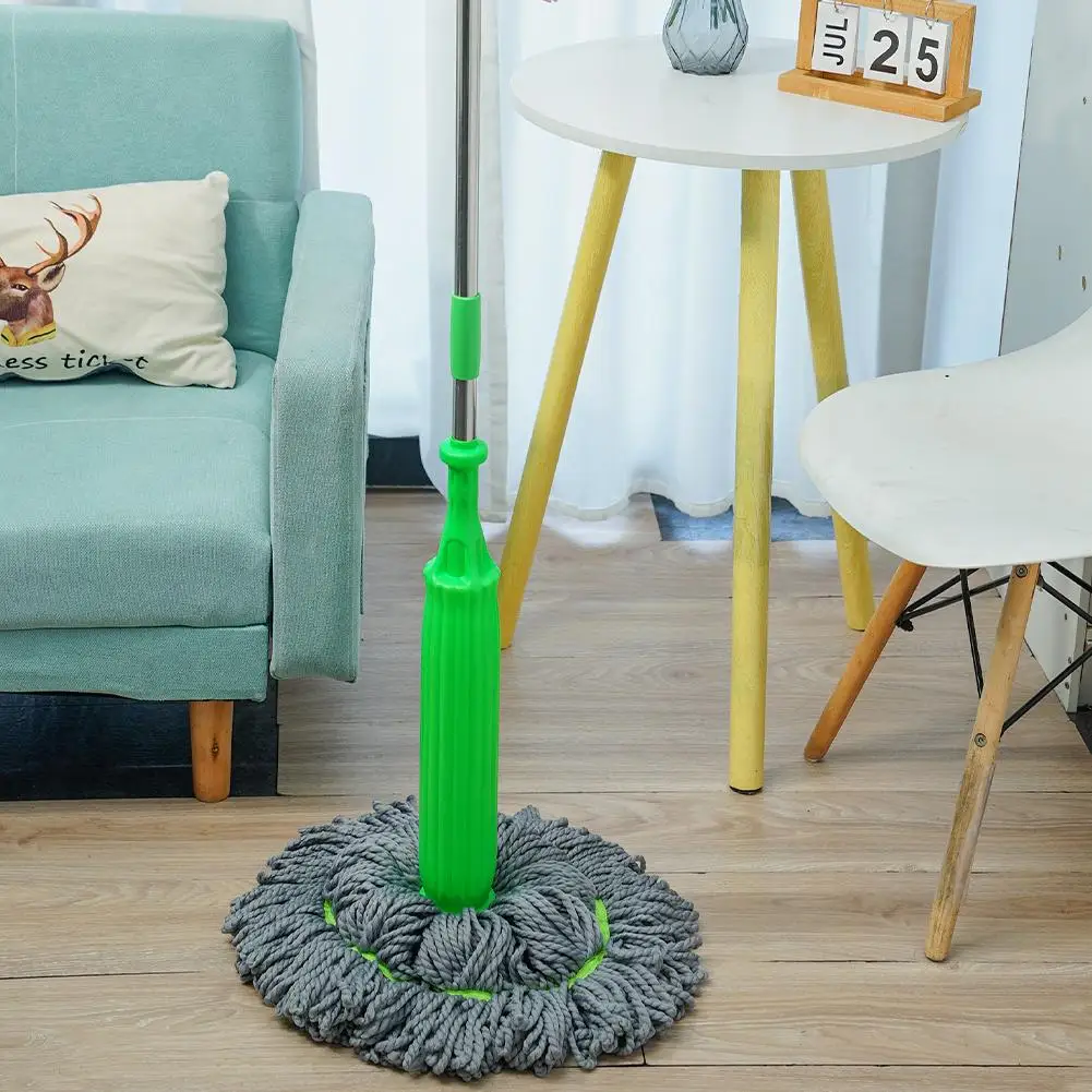 Bodenwaschmopp Squeeze Haushaltsreinigung Bodenwasch-Nassmopp für die Bodenreinigung Fasersaugfähiger Mopp 2-in-1 dehydrierter Mopp Image