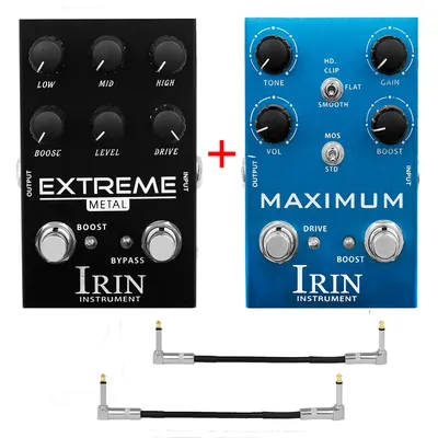 IRIN AN-42 AN-41 E-Gitarre Effektpedal EXTREME Metal Distortion Pedal High Gain Overdrive Effekte Gitarrenzubehör