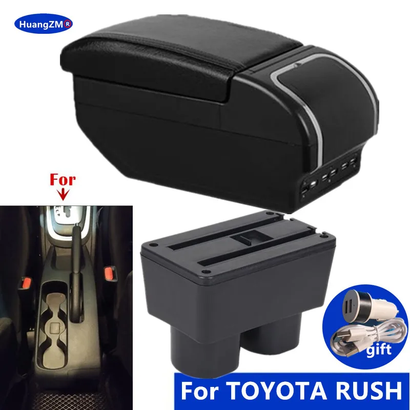 Für TOYOTA RUSH Armlehne Box Für Toyota Avanza Rush Auto Armlehne Lagerung Box Innen Gewidmet Retrofit Auto Zubehör Image