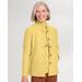 Draper's & Damon's Women's Boiled-Wool Jacket - Yellow - L - Misses