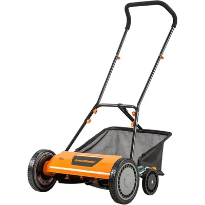 LMRM1801 Push Reel Lawn Mower 18-Inch 5-Blade