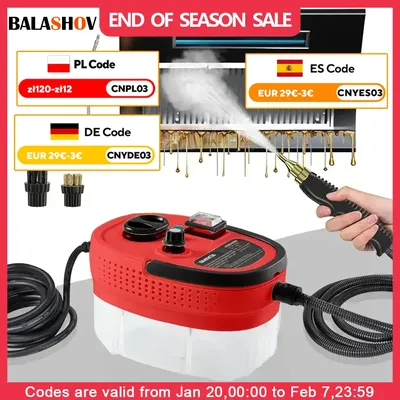 Steam Cleaner High Pressure and High Temperature Handheld Sterilization Steam Washer For Household